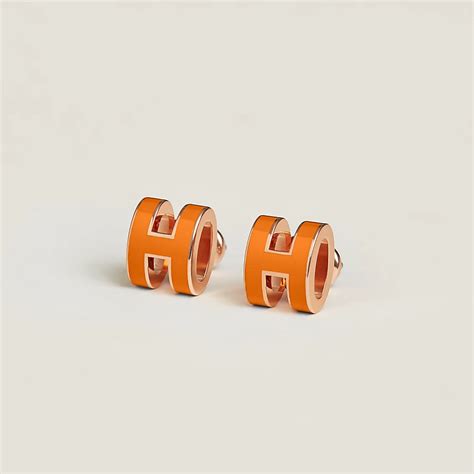 boucle d'oreille pop h hermes